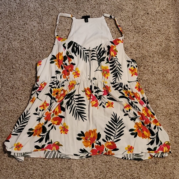 torrid Tops - Tropical torrid babydoll top